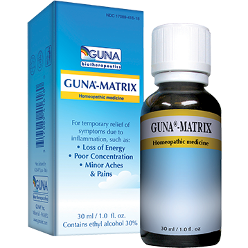 Guna Matrix, 30 mL, front of bottle and box