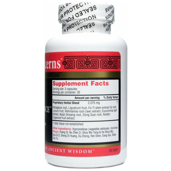 Health Concerns Astra Essence 90 capsules supplement facts label