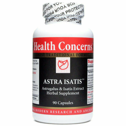 Health Concerns Astra Isatis, 90 capsules, front of bottle