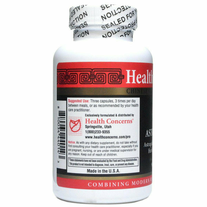 Health Concerns Astra Isatis 90 capsules suggested use label