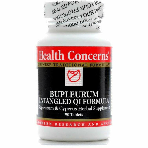 Health Concerns Bupleurum Entangled Qi, 90 tablets, front of bottle