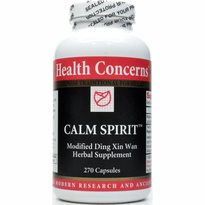 Health Concerns Calm Spirit, 270 capsules, front of bottle