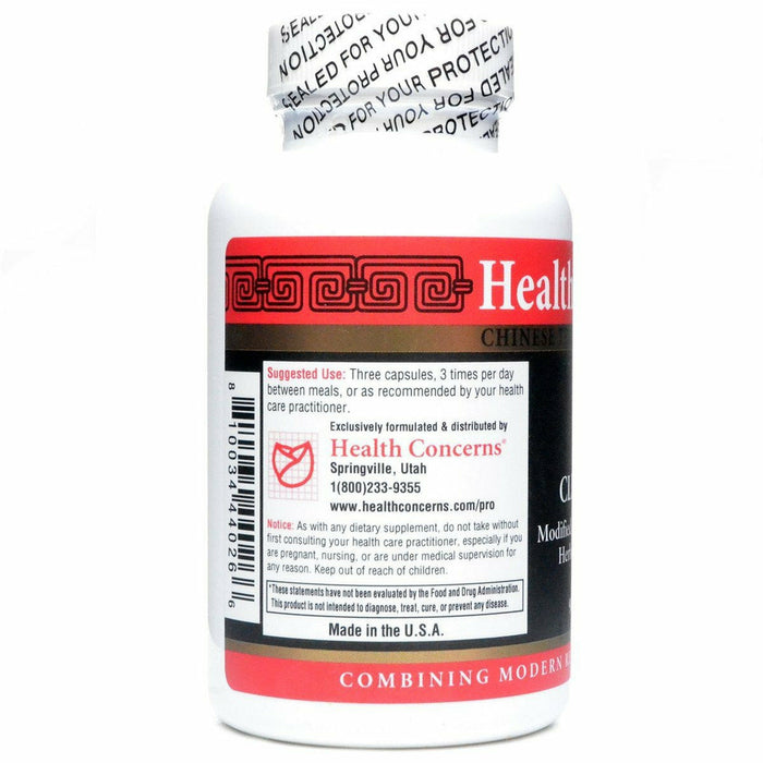 Health Concerns Clear Air 90 capsules suggested use label