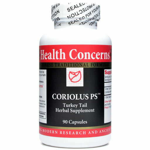 Health Concerns Coriolus PS, 90 capsules, front of bottle