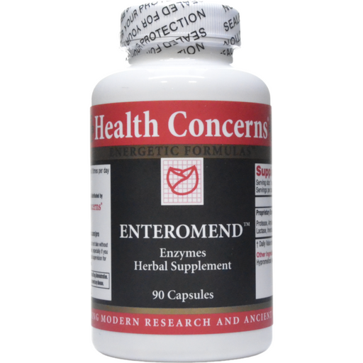Health Concerns Enteromend, 90 capsules, front of bottle
