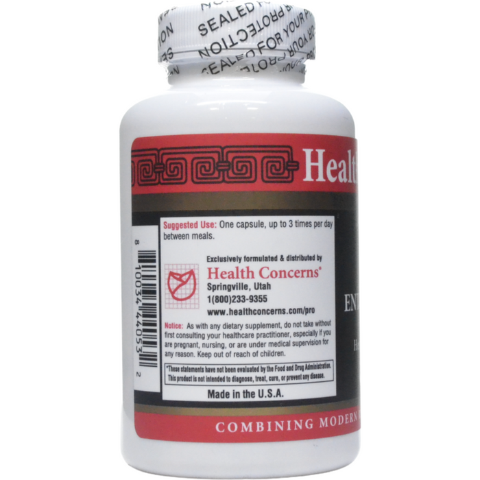Health Concerns Enteromend 90 capsules suggested use label
