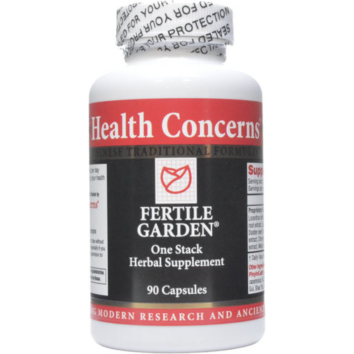 Health Concerns Fertile Garden, 90 capsules, front of bottle