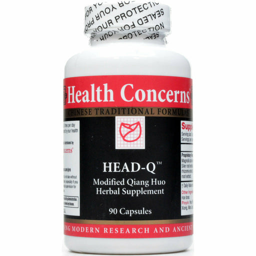Health Concerns Head-Q, 90 capsules, front of bottle