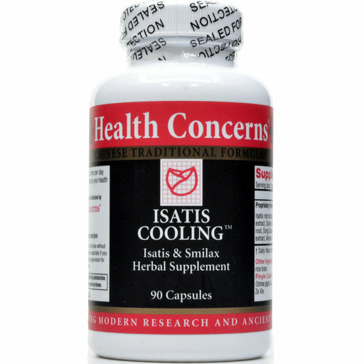 Health Concerns Isatis Cooling, 90 capsules, front of bottle