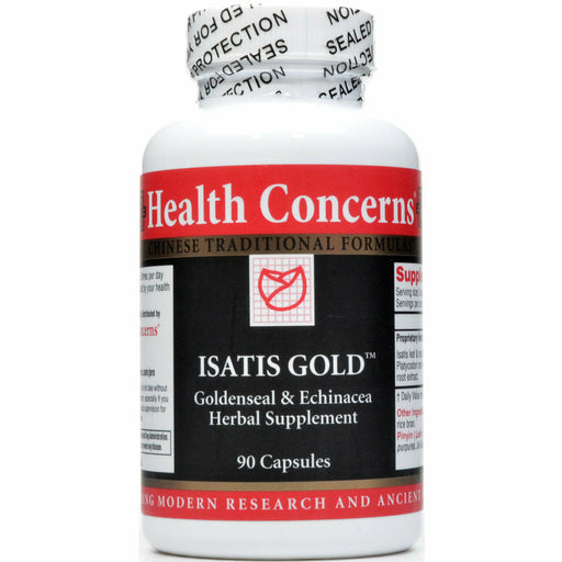 Health Concerns Isatis Gold, 90 capsules, front of bottle