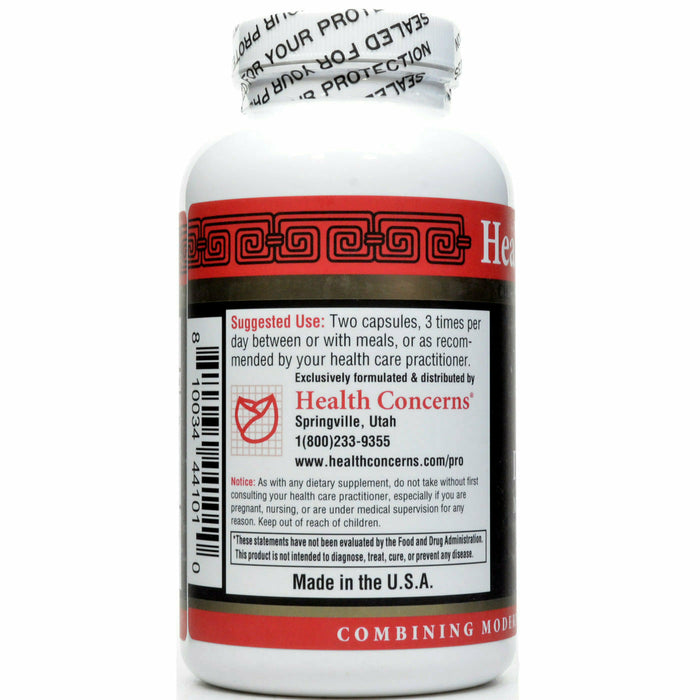 Health Concerns Quiet Digestion 270 capsules suggested use label