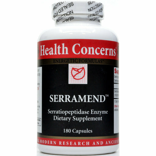 Health Concerns Serramend, 180 capsules, front of bottle
