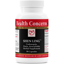 Health Concerns Shen Ling, 90 capsules, front of bottle