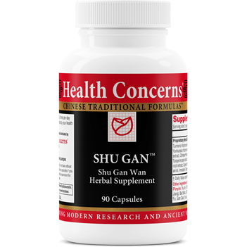 Health Concerns Shu Gan, 90 capsules, front of bottle