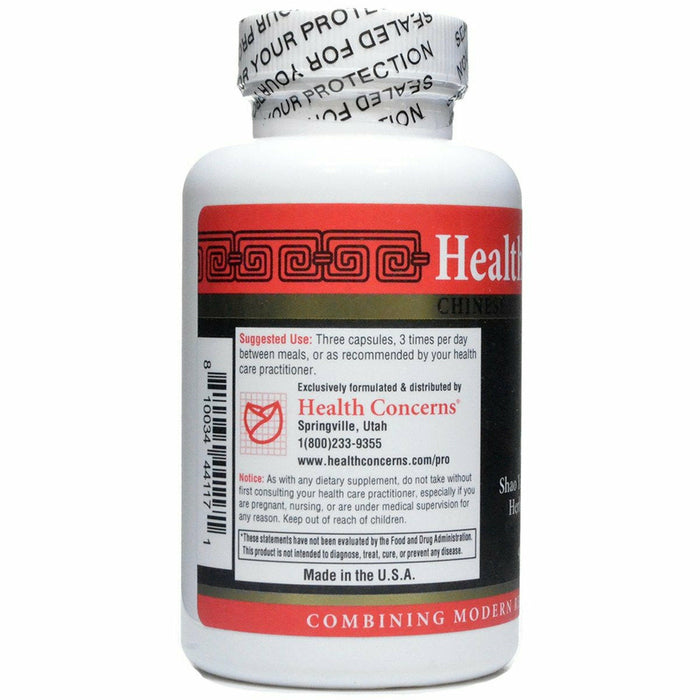 Health Concerns SPZM 90 capsules suggested use label