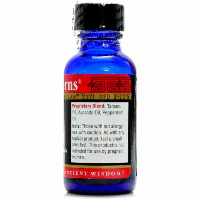 Health Concerns Tamu Oil 1 oz back label
