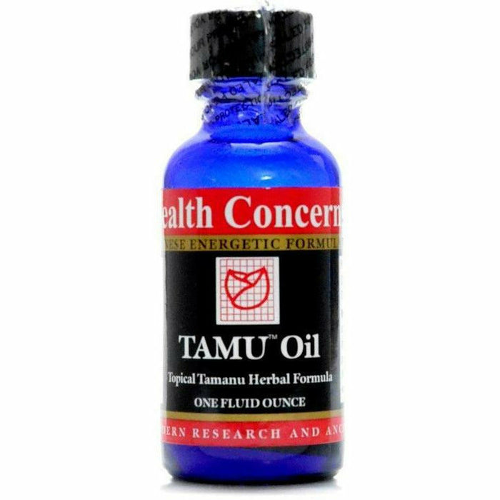 Health Concerns Tamu Oil, 1 oz, front of bottle