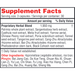 Health Concerns Unlocking Formula 90 capsules supplement facts label