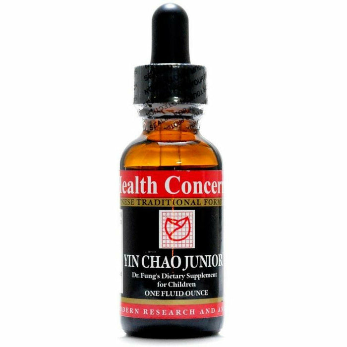 Health Concerns Yin Chao Junior, 1 oz, front of dropper bottle