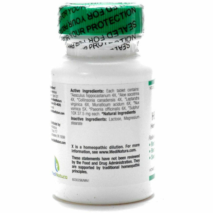 Hemorrhoid 300 mg 100 tablets by Heel/BHI, product label, view 2