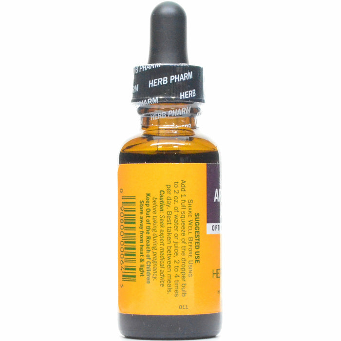 Herb Pharm Artemisia annua 1 fl oz suggested use label