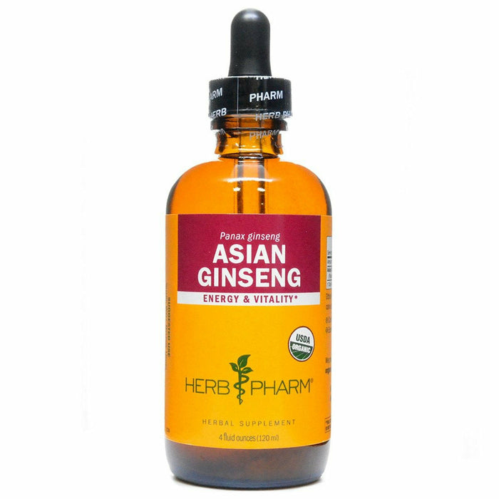 Herb Pharm Asian Ginseng, 4 fl oz, front of bottle