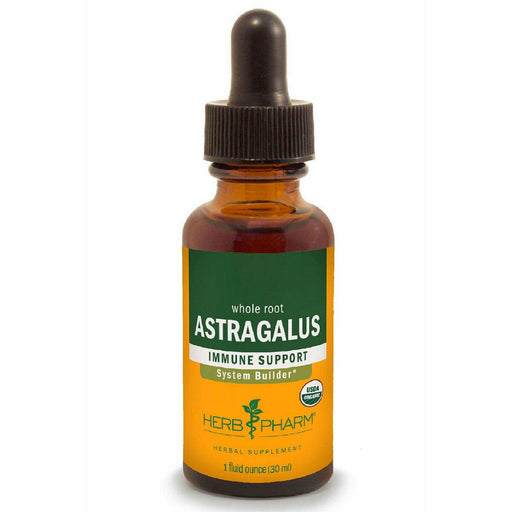 Herb Pharm Astragalus, 1 fl oz, front of dropper bottle