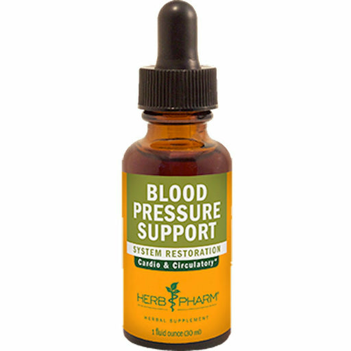Herb Pharm Blood Pressure Support, 1 fl oz, front of dropper bottle