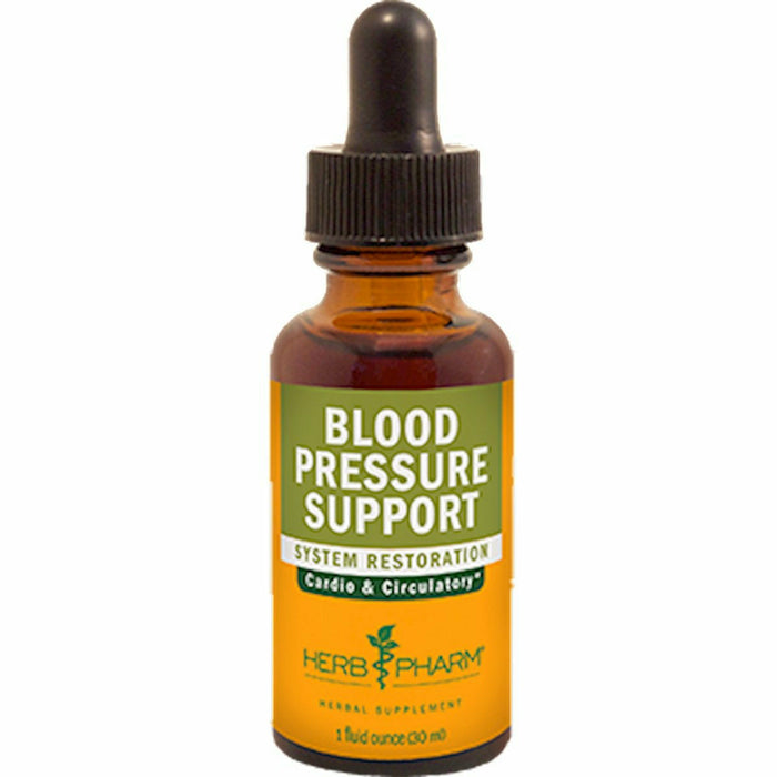 Herb Pharm Blood Pressure Support, 1 fl oz, front of dropper bottle