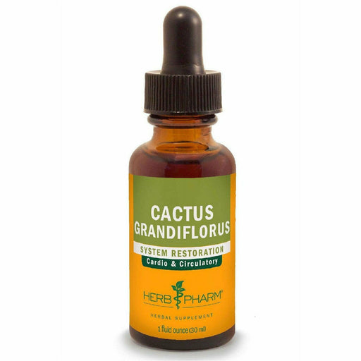 Herb Pharm Cactus Grandiflorus, 1 fl oz, front of dropper bottle