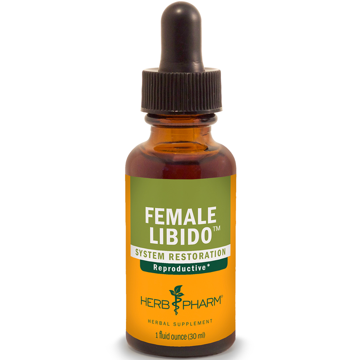 Herb Pharm Female Libido Tonic Compound, 1 fl oz, front of dropper bottle