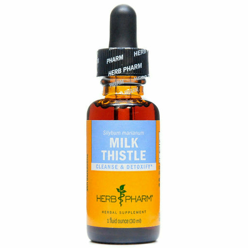 Herb Pharm Milk Thistle, 1 fl oz, front of dropper bottle