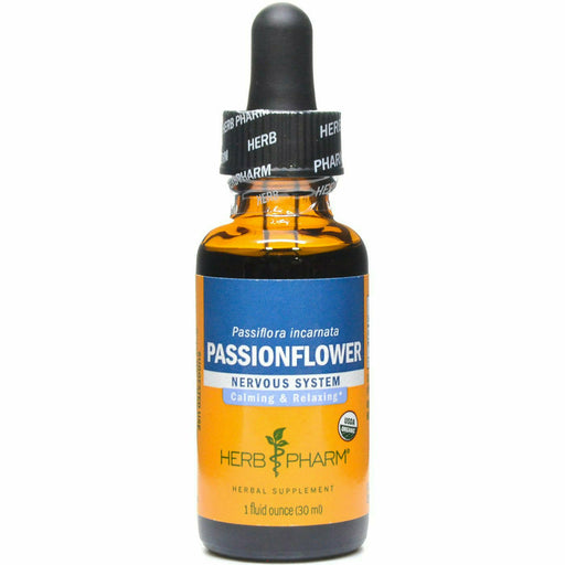 Herb Pharm Passionflower, 1 fl oz, front of dropper bottle