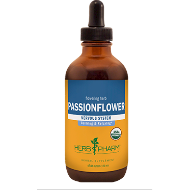Herb Pharm Passionflower, 4 fl oz, front of bottle