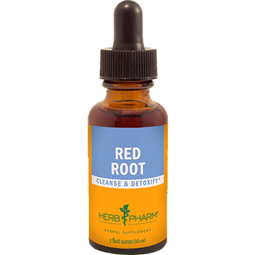 Herb Pharm Red Root, 1 fl oz, front of dropper bottle