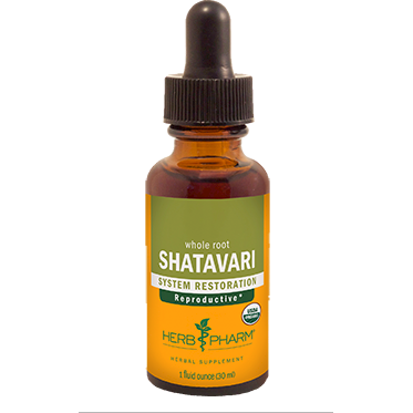 Herb Pharm Shatavari, 1 fl oz, front of dropper bottle