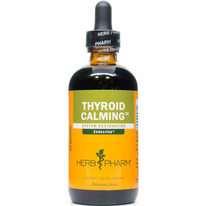 Herb Pharm Thyroid Calming Compound, 4 fl oz, front of bottle
