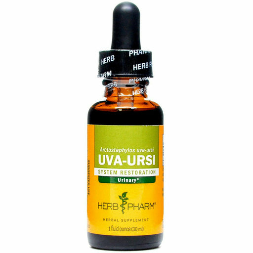 Herb Pharm Uva-Ursi, 1 fl oz, front of dropper bottle