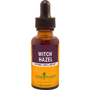 Herb Pharm Witch Hazel, 1 fl oz, front of dropper bottle