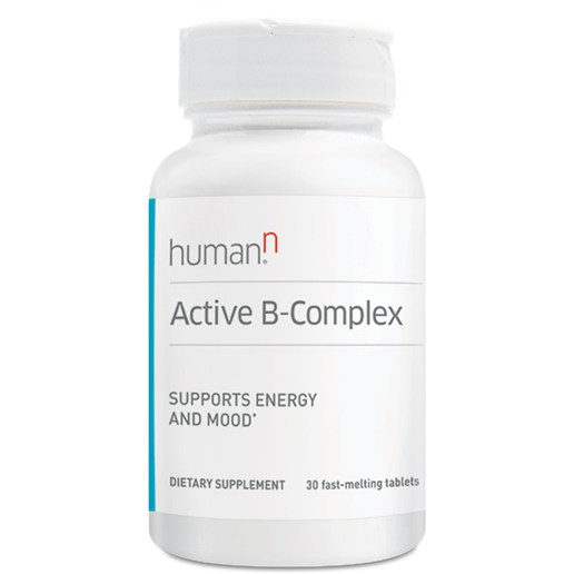 HumanN Active B-Complex, 30 tablets, front of bottle, second view