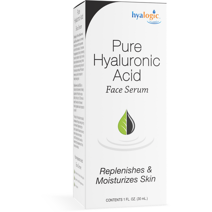 Hyalogic Pure Hyaluronic Acid Face Serum, 1 fl oz, front of box