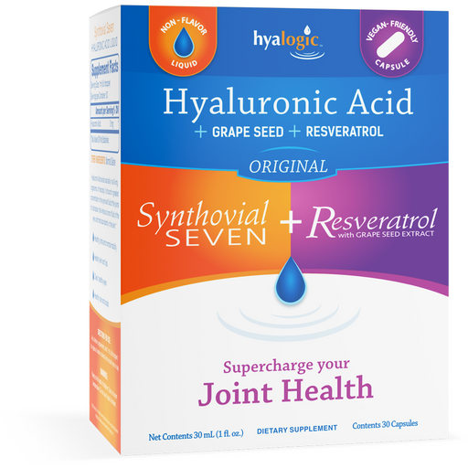 Hyalogic Synthovial Seven Plus Resveratrol Kit, front of box