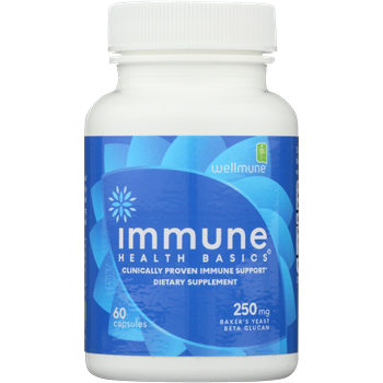 Immune Health Basics 250 mg, 60 capsules, front of bottle