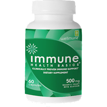 Immune Health Basics 500 mg, 60 capsules, front of bottle