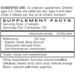 Immune Health Basics Children's Chewable 60 chewable tablets supplement facts label