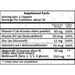 Immune Health Basics Rev-Up Wellness Defense 30 capsules supplement facts label