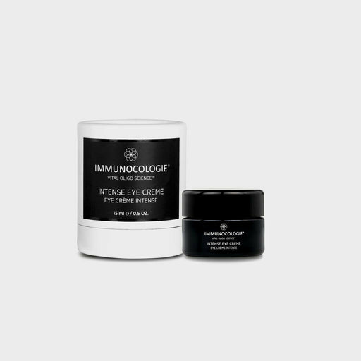 Immunocologie Intense Eye Creme, 0.5 oz, front of jar and box