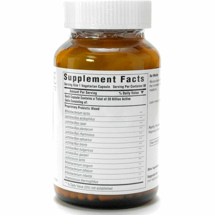Flora 20-14 Ultra Strength 60 capsules by Innate Response, Supplement Facts label