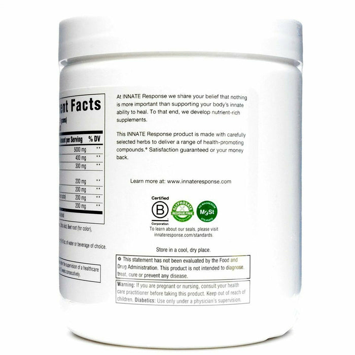 Innate Response GI Response 30 servings label information panel