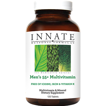 Innate Response Men's 55+ Multivitamin, 120 tablets, front of bottle